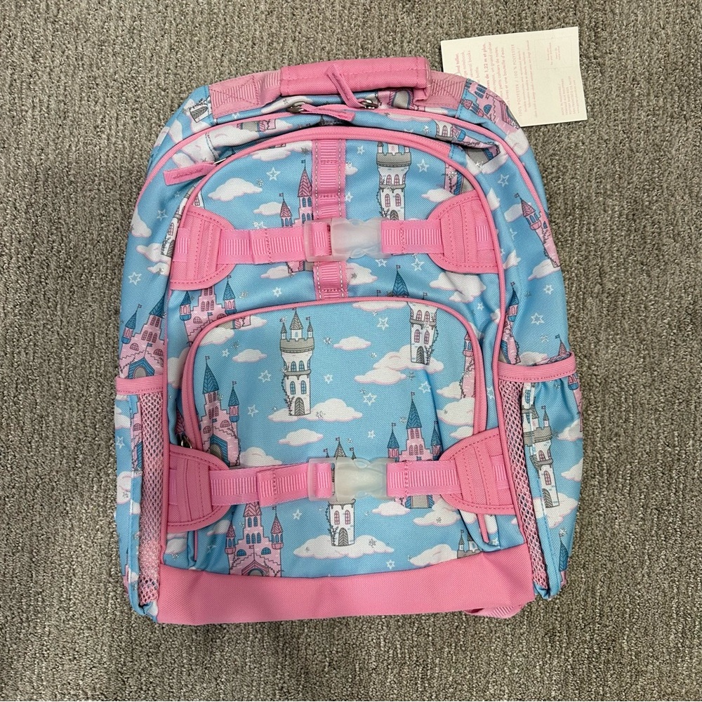 Pottery Barn Kids Mackenzie‎ Large Backpack - Castle